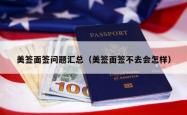美签面签问题汇总（美签面签不去会怎样）