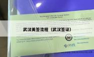 武汉美签流程（武汉签证）