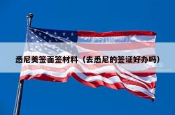 悉尼美签面签材料（去悉尼的签证好办吗）