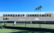 沈阳美国签证通过率（沈阳美国签证通过率怎么样）