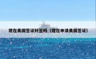 现在美国签证好签吗（现在申请美国签证）