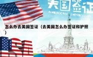 怎么办去美国签证（去美国怎么办签证和护照）