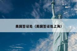 美国签证处（美国签证处上海）