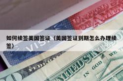 如何续签美国签证（美国签证到期怎么办理续签）