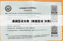 美国签证分类（美国签证 分类）