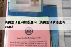 美国签证查询状态查询（美国签证状态查询 ceac）