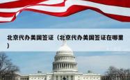 北京代办美国签证（北京代办美国签证在哪里）
