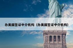 办美国签证中介机构（办美国签证中介机构）