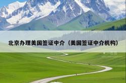 北京办理美国签证中介（美国签证中介机构）