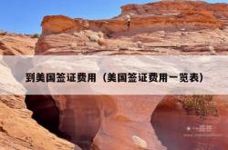 到美国签证费用（美国签证费用一览表）
