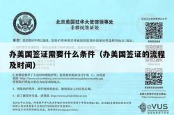 办美国签证需要什么条件（办美国签证的流程及时间）
