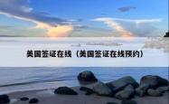 美国签证在线（美国签证在线预约）
