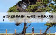 办理美签需要的材料（办美签一共要多少费用）