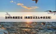 怎样办美国签证（美国签证怎么申请流程）