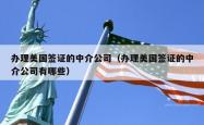 办理美国签证的中介公司（办理美国签证的中介公司有哪些）