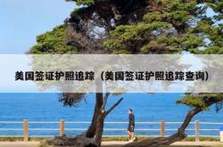 美国签证护照追踪（美国签证护照追踪查询）