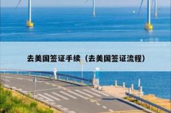 去美国签证手续（去美国签证流程）
