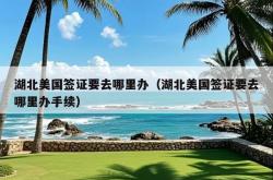 湖北美国签证要去哪里办（湖北美国签证要去哪里办手续）