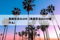 美国签证ds160（美国签证ds160是什么）