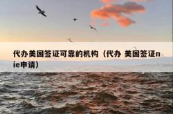 代办美国签证可靠的机构（代办 美国签证nie申请）