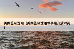 美国签证沈阳（美国签证沈阳领事馆开放时间）