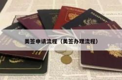 美签申请流程（美签办理流程）
