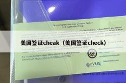 美国签证cheak（美国签证check）