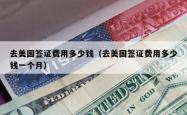 去美国签证费用多少钱（去美国签证费用多少钱一个月）