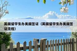 英国留学生办美国签证（英国留学生办美国签证流程）