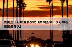 美国签证可以用多少次（美国签证一次可以在美国呆多久）
