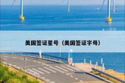 美国签证星号（美国签证字母）