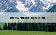 美国签证付费流程（美国 签证费）