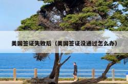 美国签证失败后（美国签证没通过怎么办）