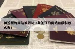 美签预约网站被限制（美签预约网站被限制怎么办）