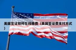 美国签证如何在线缴费（美国签证费支付方式）
