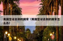 美国签证去别的国家（美国签证去别的国家怎么办）