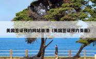 美国签证预约网站崩溃（美国签证预约页面）
