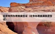 北京如何办理美国签证（北京办理美国旅游签证）