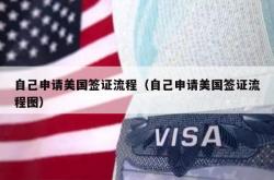 自己申请美国签证流程（自己申请美国签证流程图）