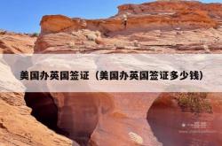 美国办英国签证（美国办英国签证多少钱）