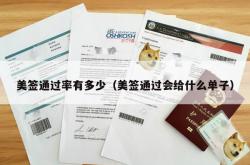 美签通过率有多少（美签通过会给什么单子）