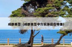 成都美签（成都美签中介实体店在哪里）