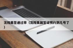 沈阳美签通过率（沈阳美国签证预约到几号了）