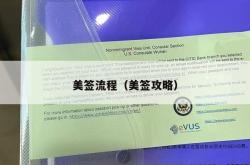 美签流程（美签攻略）