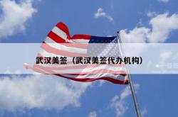 武汉美签（武汉美签代办机构）