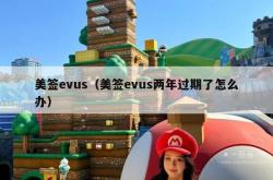 美签evus（美签evus两年过期了怎么办）