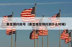 美签预约抢号（美签现在预约到什么时候）