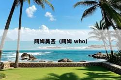 阿姆美签（阿姆 who）