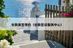 伦敦美签预约（伦敦签证服务中心）