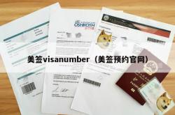美签visanumber（美签预约官网）